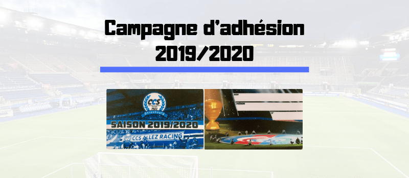 Adhésions 2019/2020